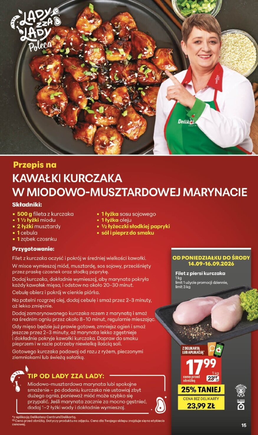 Gazetka Delikatesy-centrum 09/09/2026 – 16/09/2026 - gazetki promocyjne str. 15