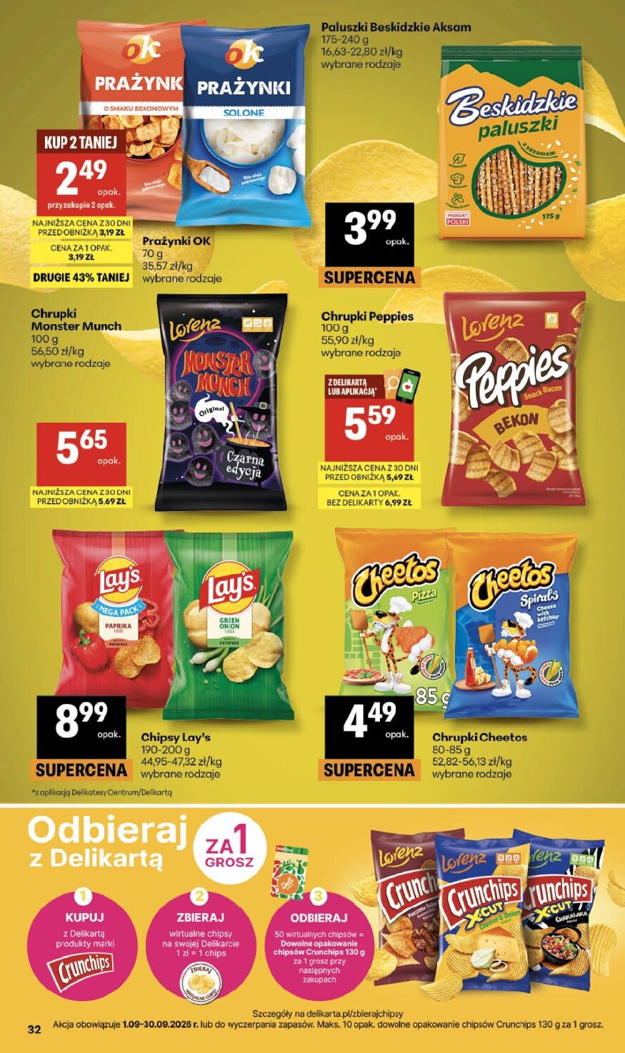 Gazetka Delikatesy-centrum 09/09/2026 – 16/09/2026 - gazetki promocyjne str. 32