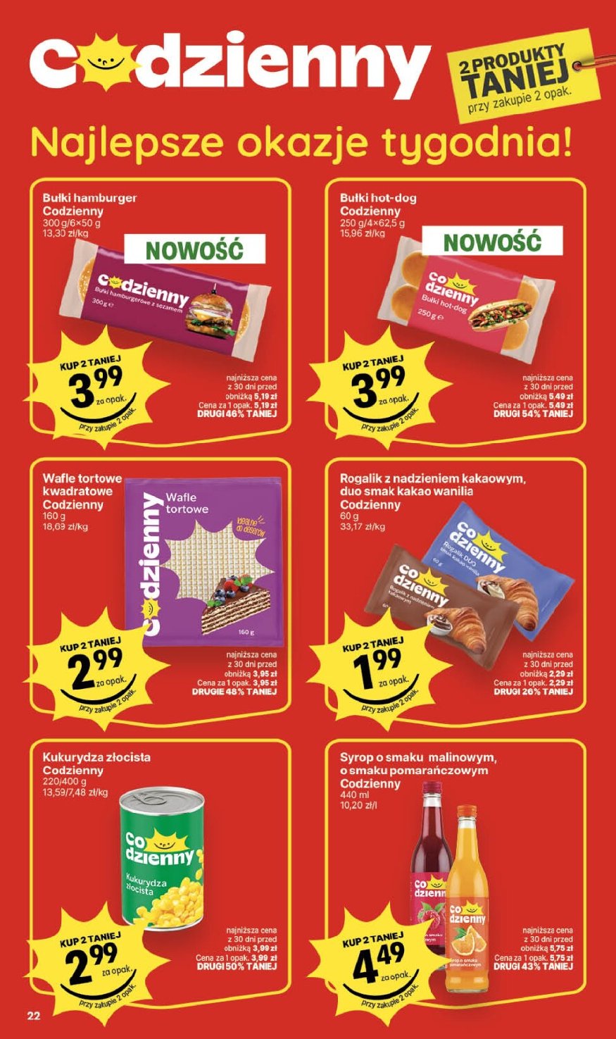 Gazetka Delikatesy-centrum 13/08/2026 – 19/08/2026 - gazetki promocyjne str. 22