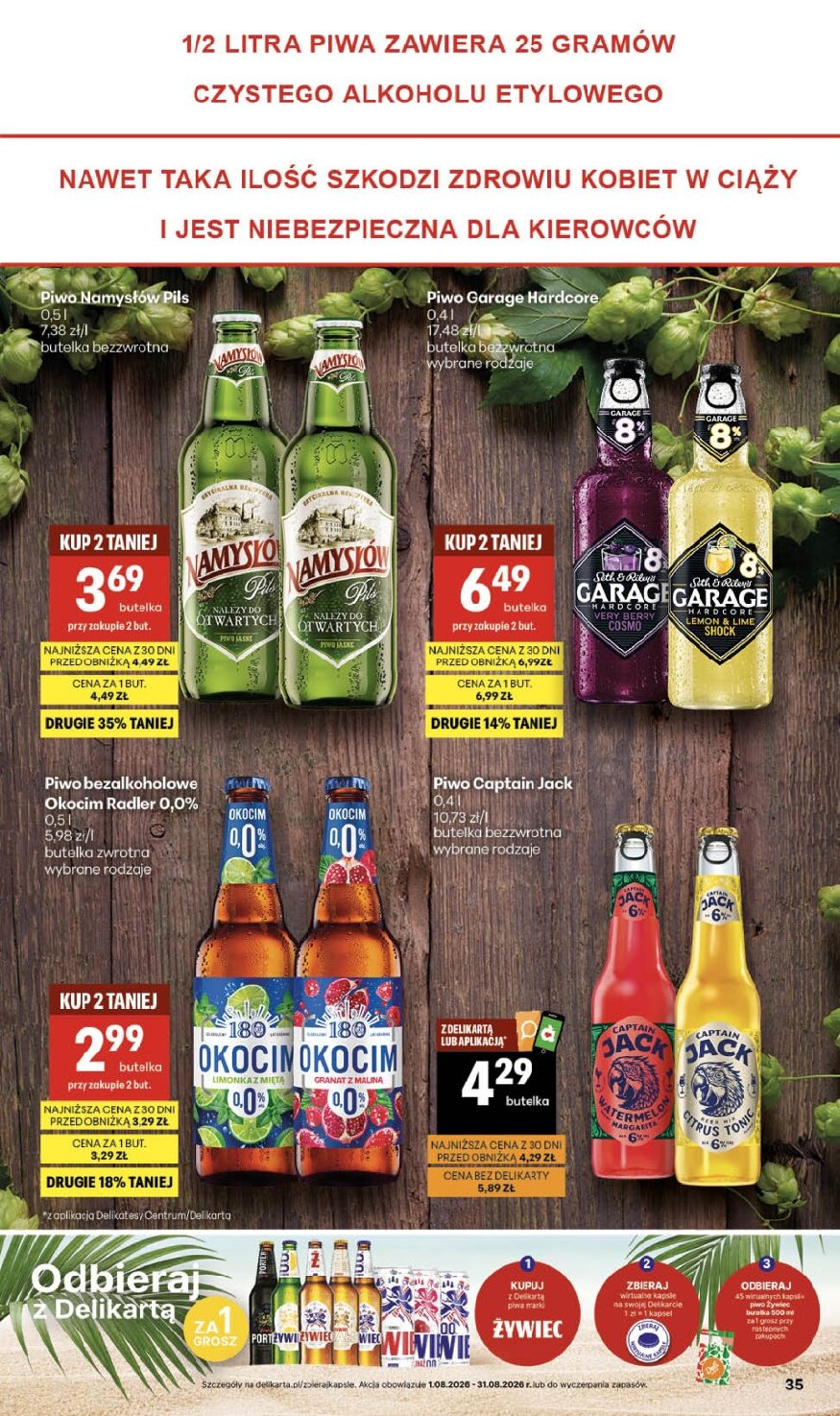 Gazetka Delikatesy-centrum 13/08/2026 – 19/08/2026 - gazetki promocyjne str. 35
