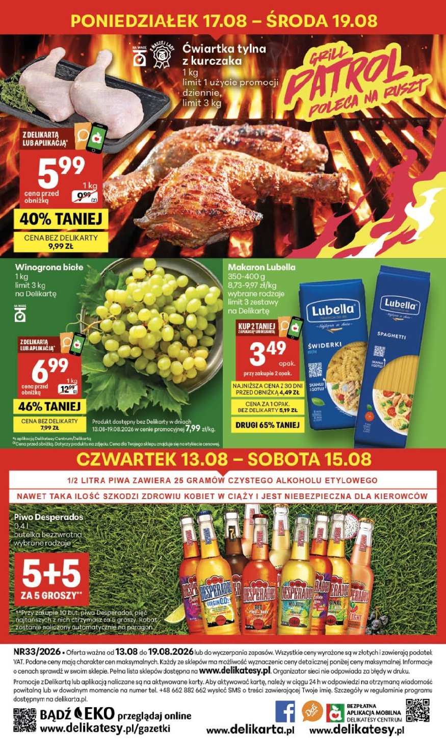 Gazetka Delikatesy-centrum 13/08/2026 – 19/08/2026 - gazetki promocyjne str. 40
