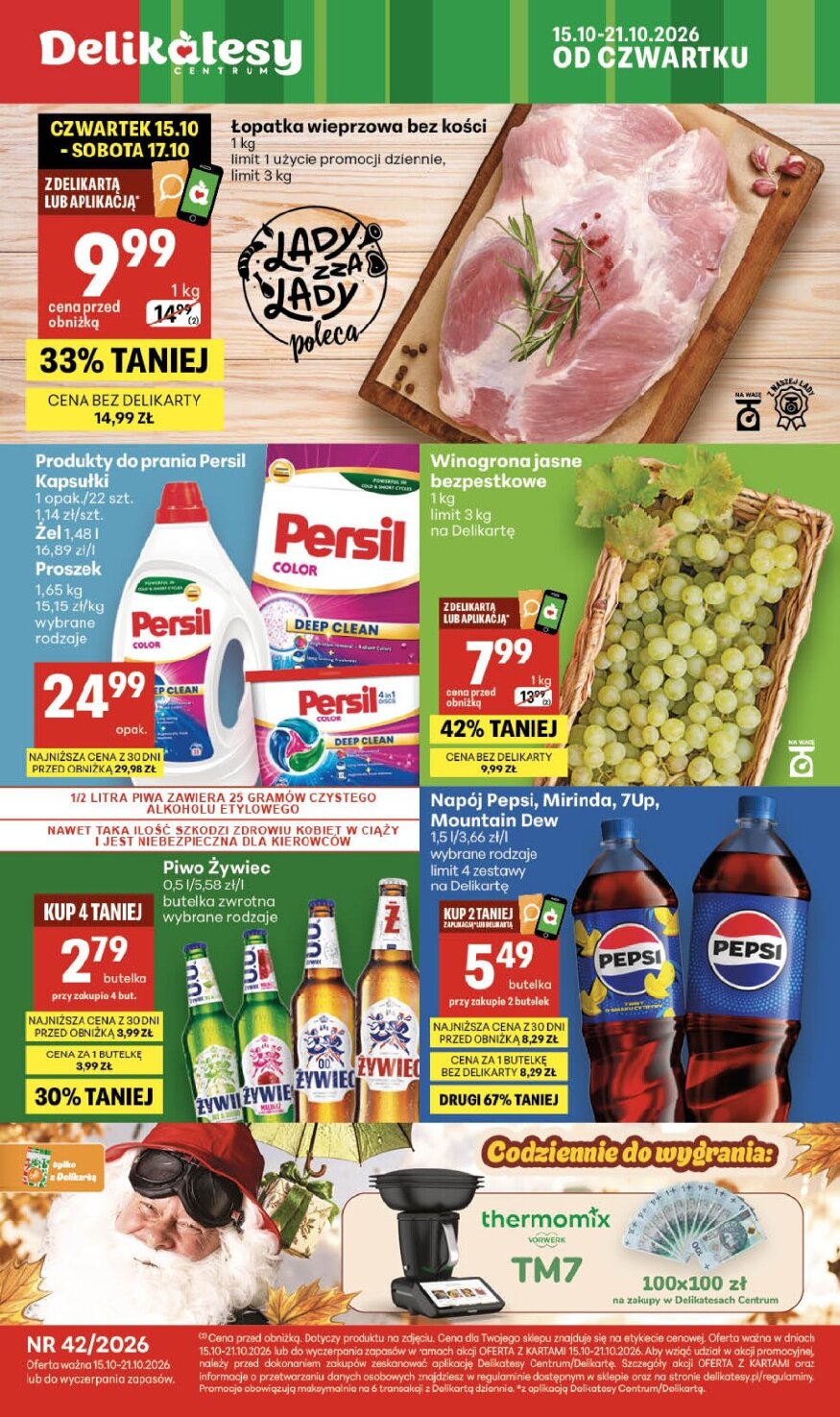 Gazetka Delikatesy-centrum 15/10/2026 – 21/10/2026 - gazetki promocyjne str. 1