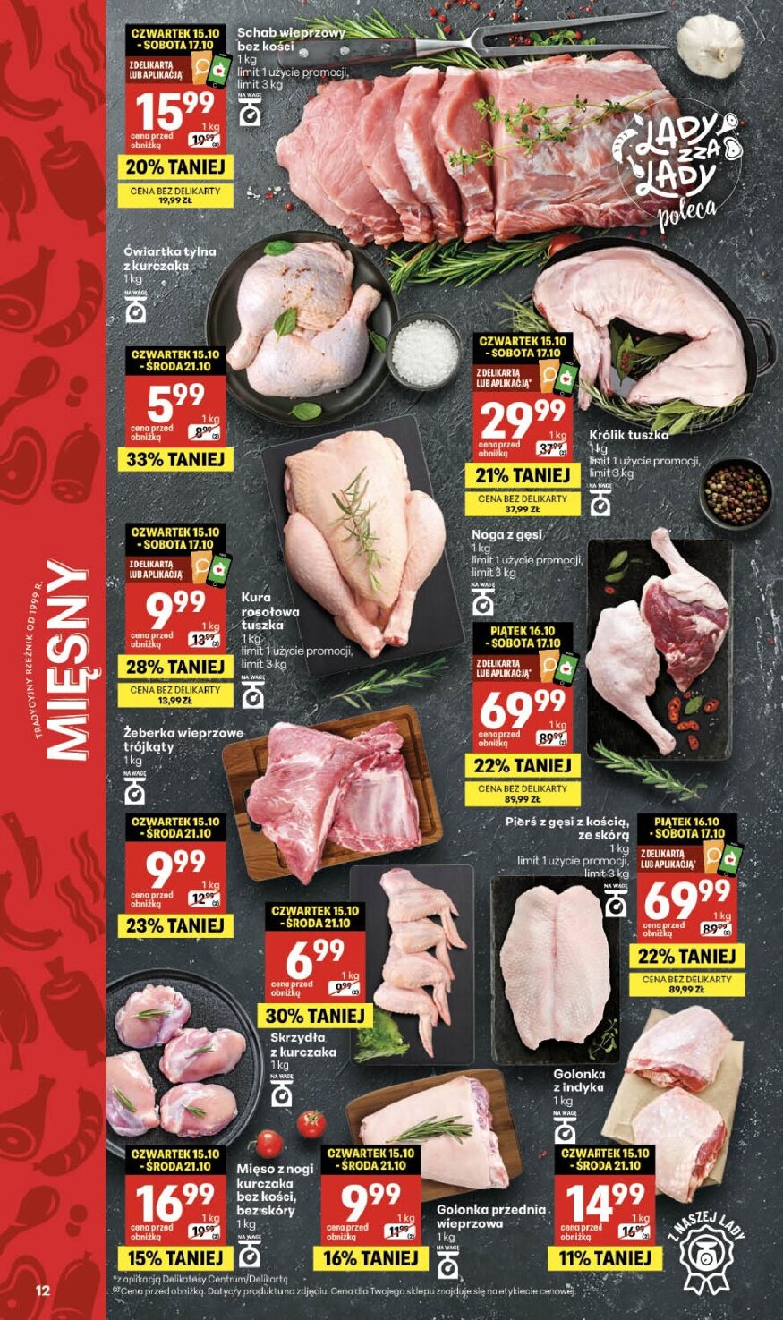Gazetka Delikatesy-centrum 15/10/2026 – 21/10/2026 - gazetki promocyjne str. 12