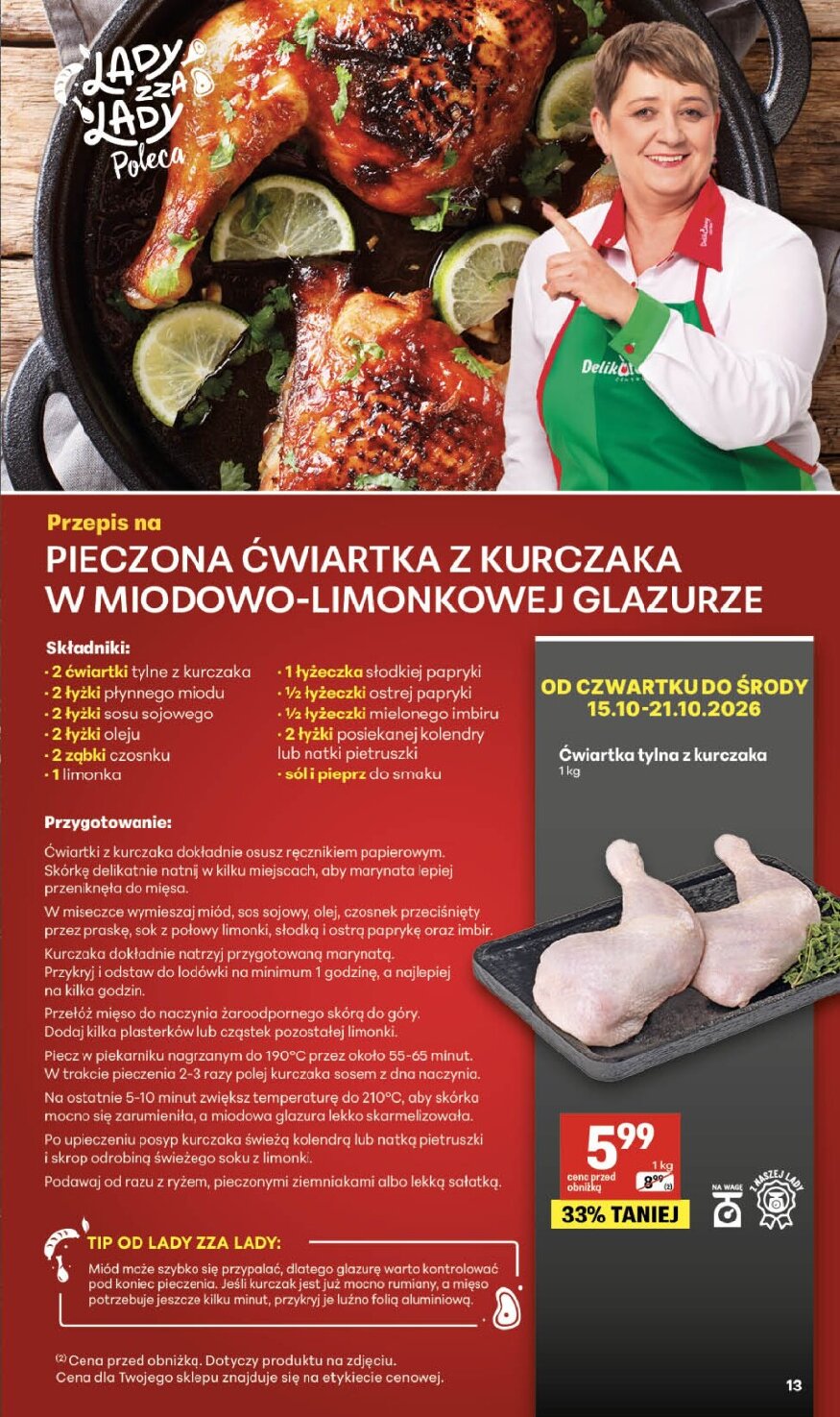 Gazetka Delikatesy-centrum 15/10/2026 – 21/10/2026 - gazetki promocyjne str. 13