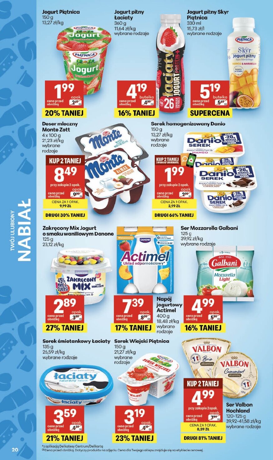 Gazetki promocyjne – nabiał - gazetki promocyjne str. 46