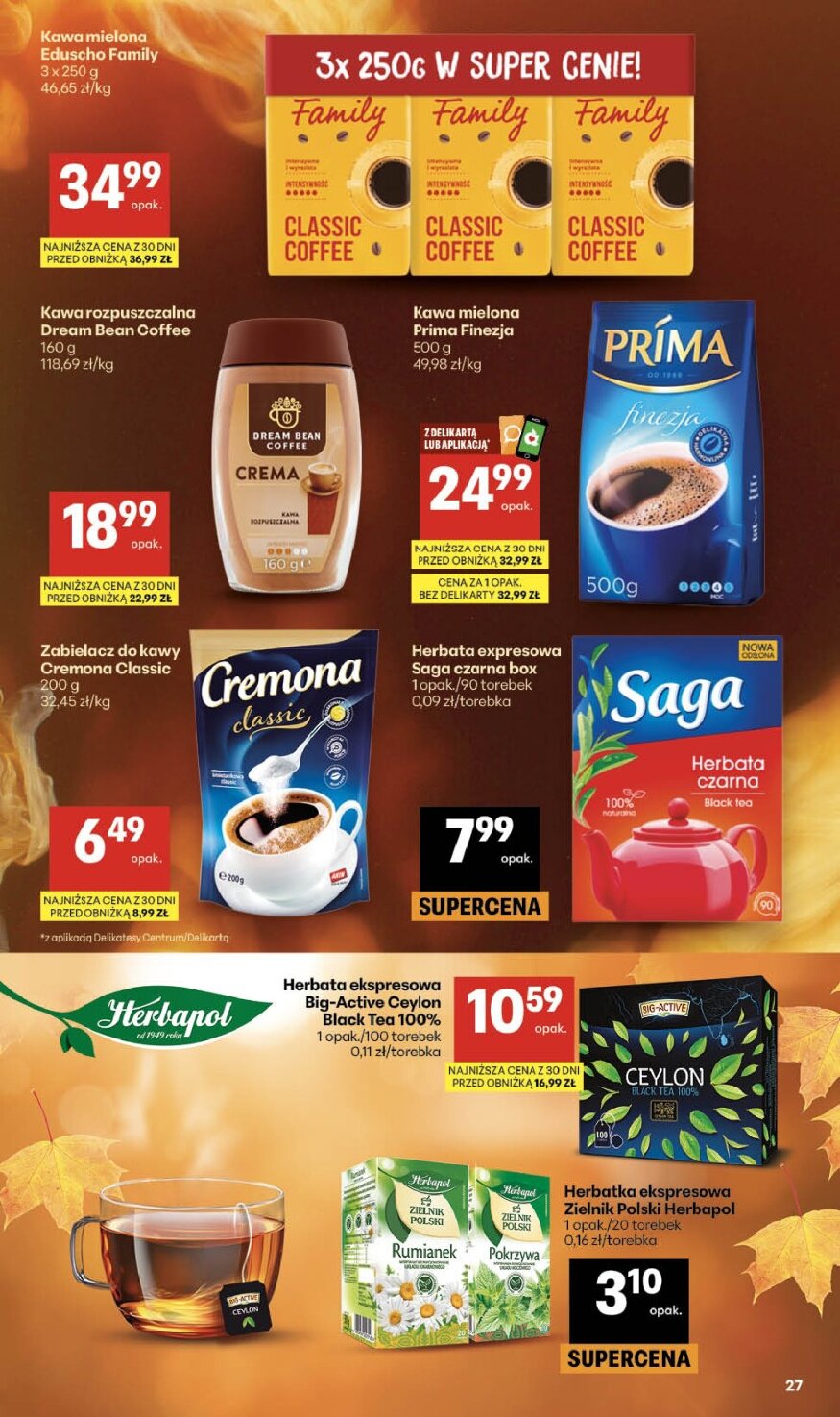 Gazetka Delikatesy-centrum 15/10/2026 – 21/10/2026 - gazetki promocyjne str. 27