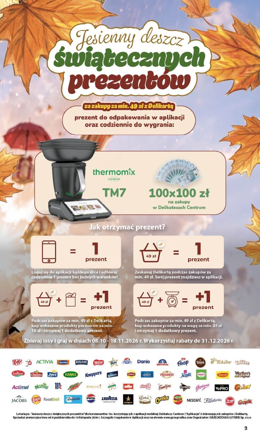 Gazetka Delikatesy-centrum 15/10/2026 – 21/10/2026 - gazetki promocyjne str. 3