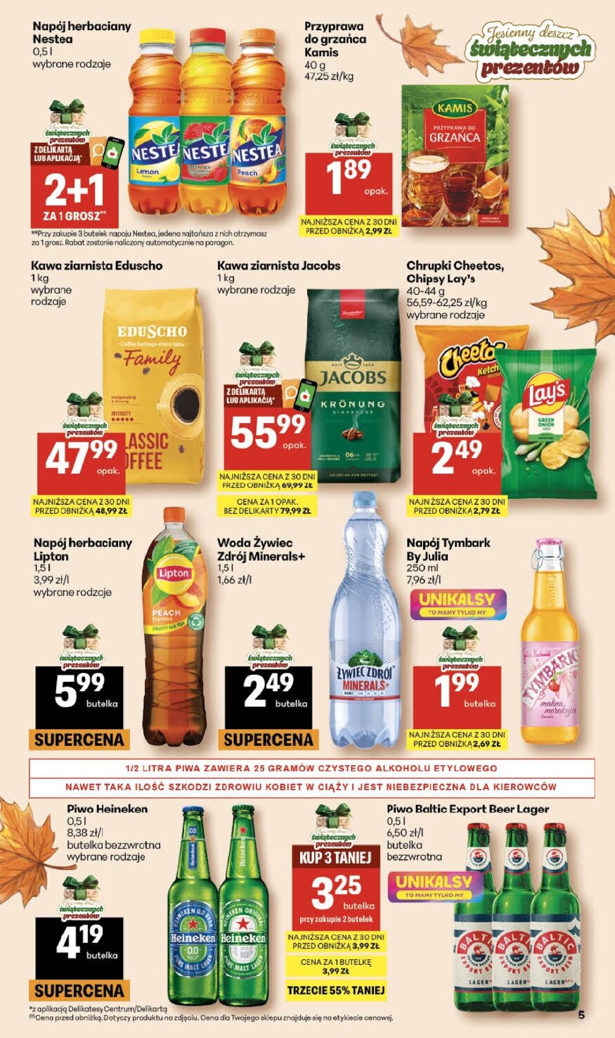 Gazetka Delikatesy-centrum 15/10/2026 – 21/10/2026 - gazetki promocyjne str. 5