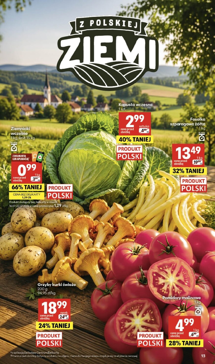 Gazetka Delikatesy-centrum 16/07/2026 – 22/07/2026 - strona 13