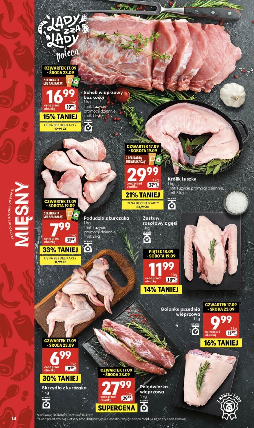 Gazetka Delikatesy-centrum 17/09/2026 – 23/09/2026 - gazetki promocyjne str. 14