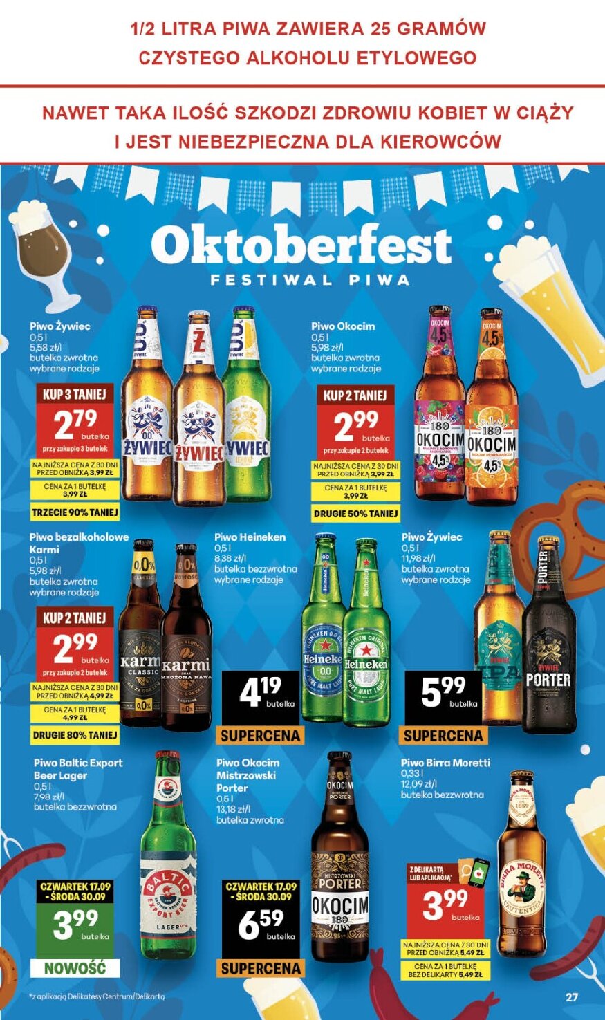 Gazetka Delikatesy-centrum 17/09/2026 – 23/09/2026 - gazetki promocyjne str. 27