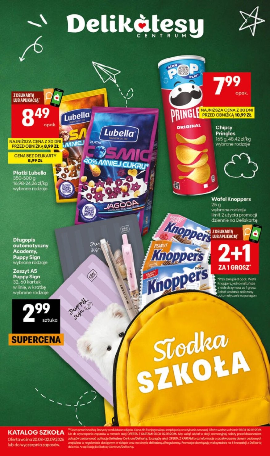 Gazetka Delikatesy-centrum 20/08/2026 – 02/09/2026 - gazetki promocyjne str. 1
