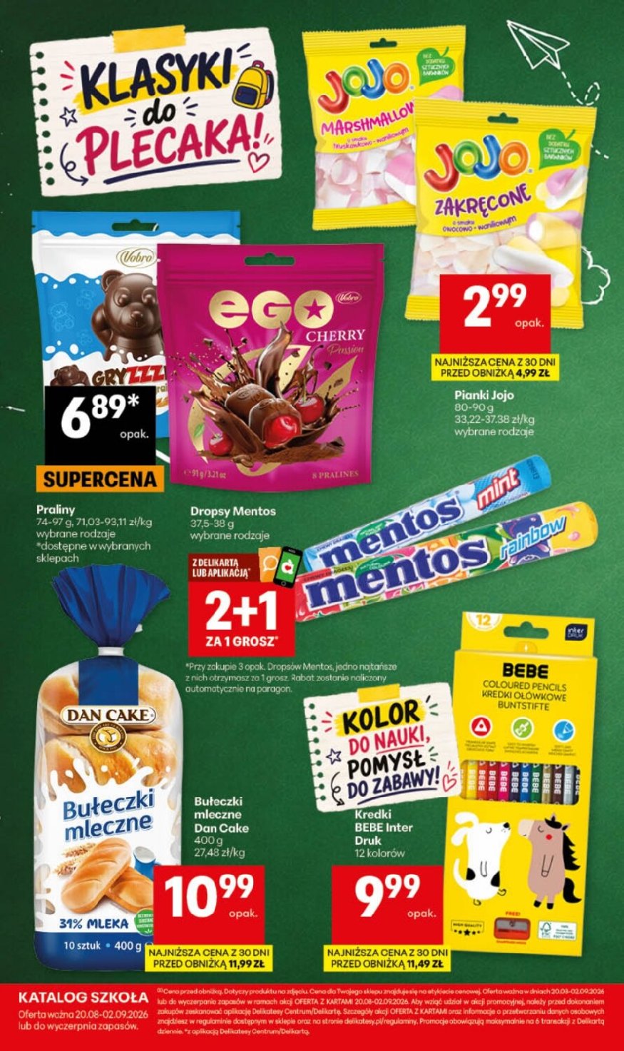 Gazetka Delikatesy-centrum 20/08/2026 – 02/09/2026 - gazetki promocyjne str. 20