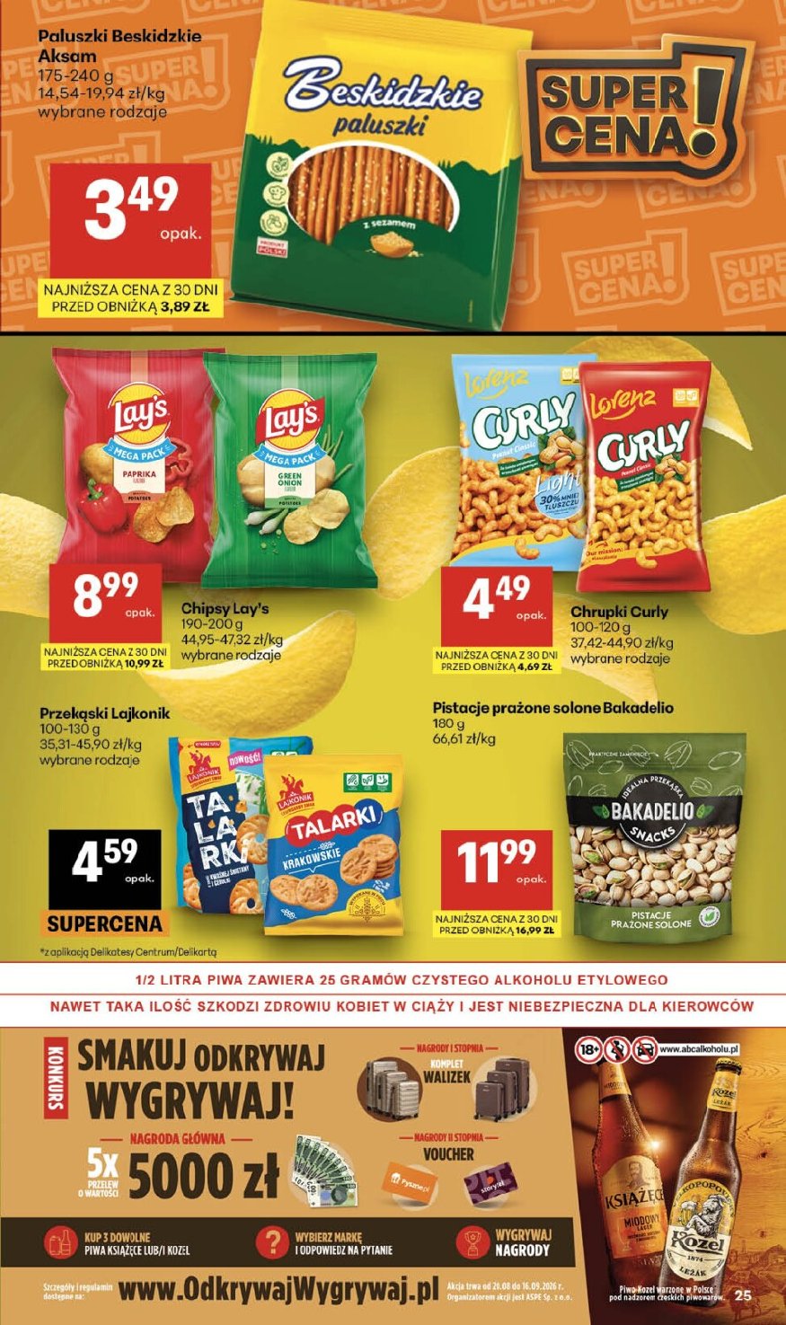 Gazetka Delikatesy-centrum 20/08/2026 – 26/08/2026 - gazetki promocyjne str. 25
