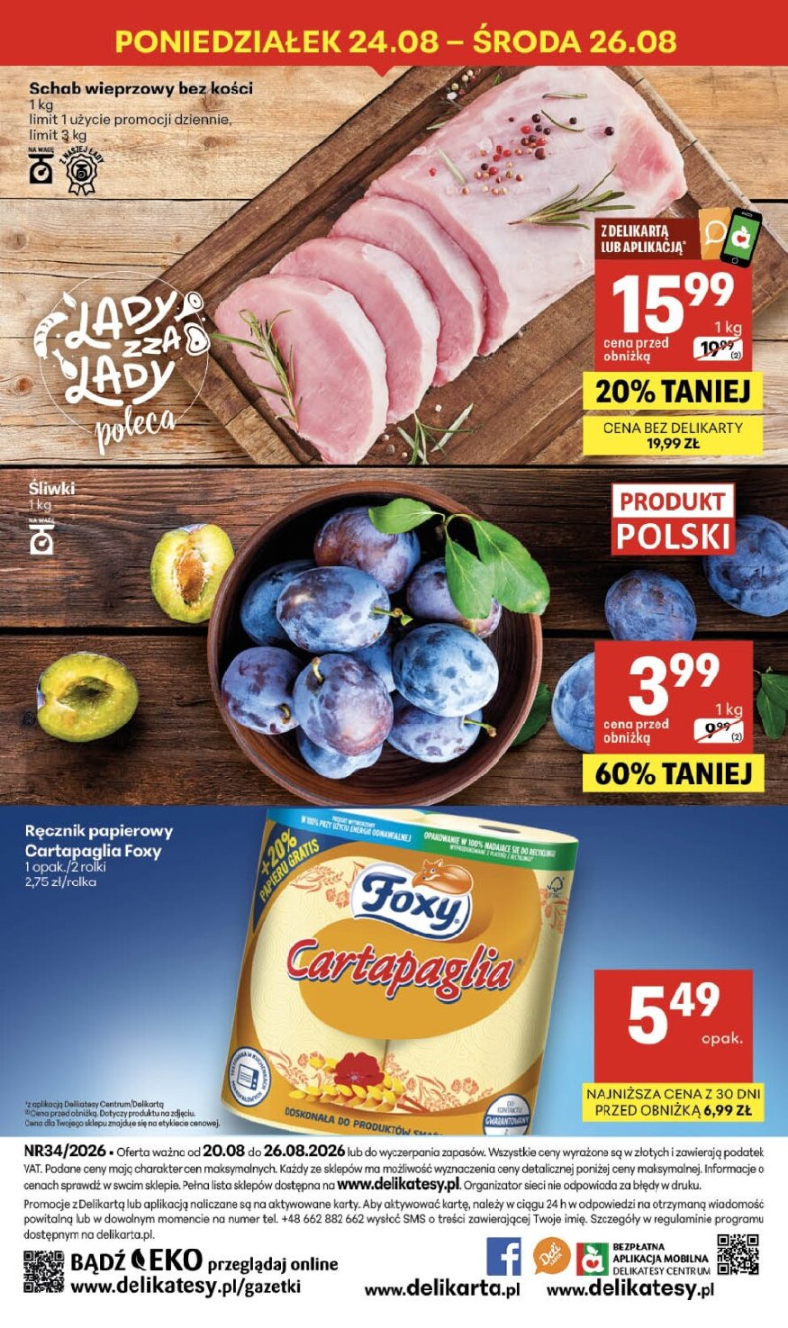 Gazetka Delikatesy-centrum 20/08/2026 – 26/08/2026 - gazetki promocyjne str. 40