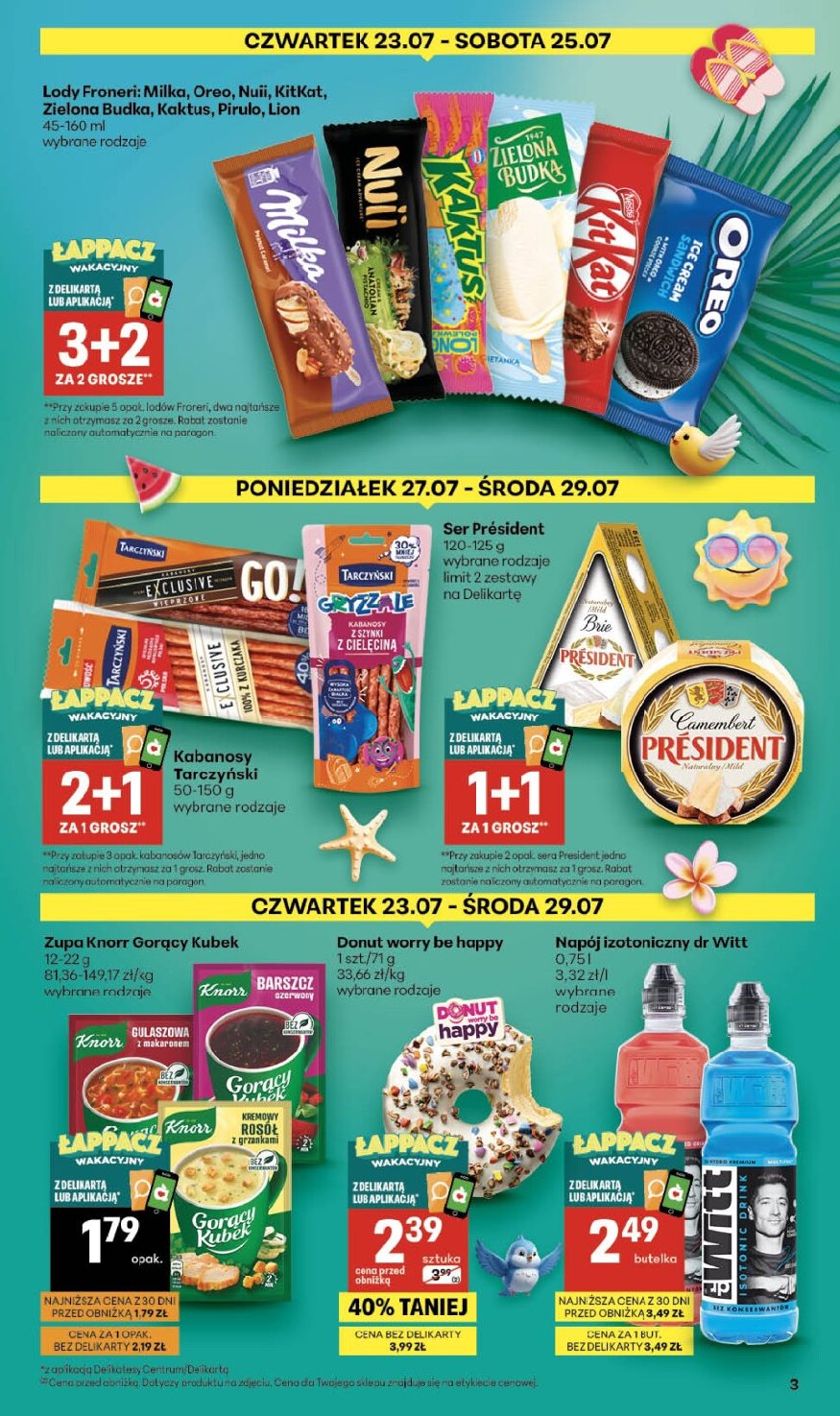 Gazetka Delikatesy-centrum 23/07/2026 – 29/07/2026 - gazetki promocyjne str. 3