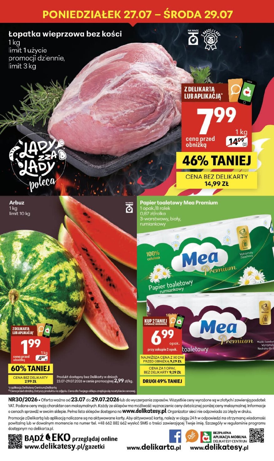 Gazetka Delikatesy-centrum 23/07/2026 – 29/07/2026 - gazetki promocyjne str. 40