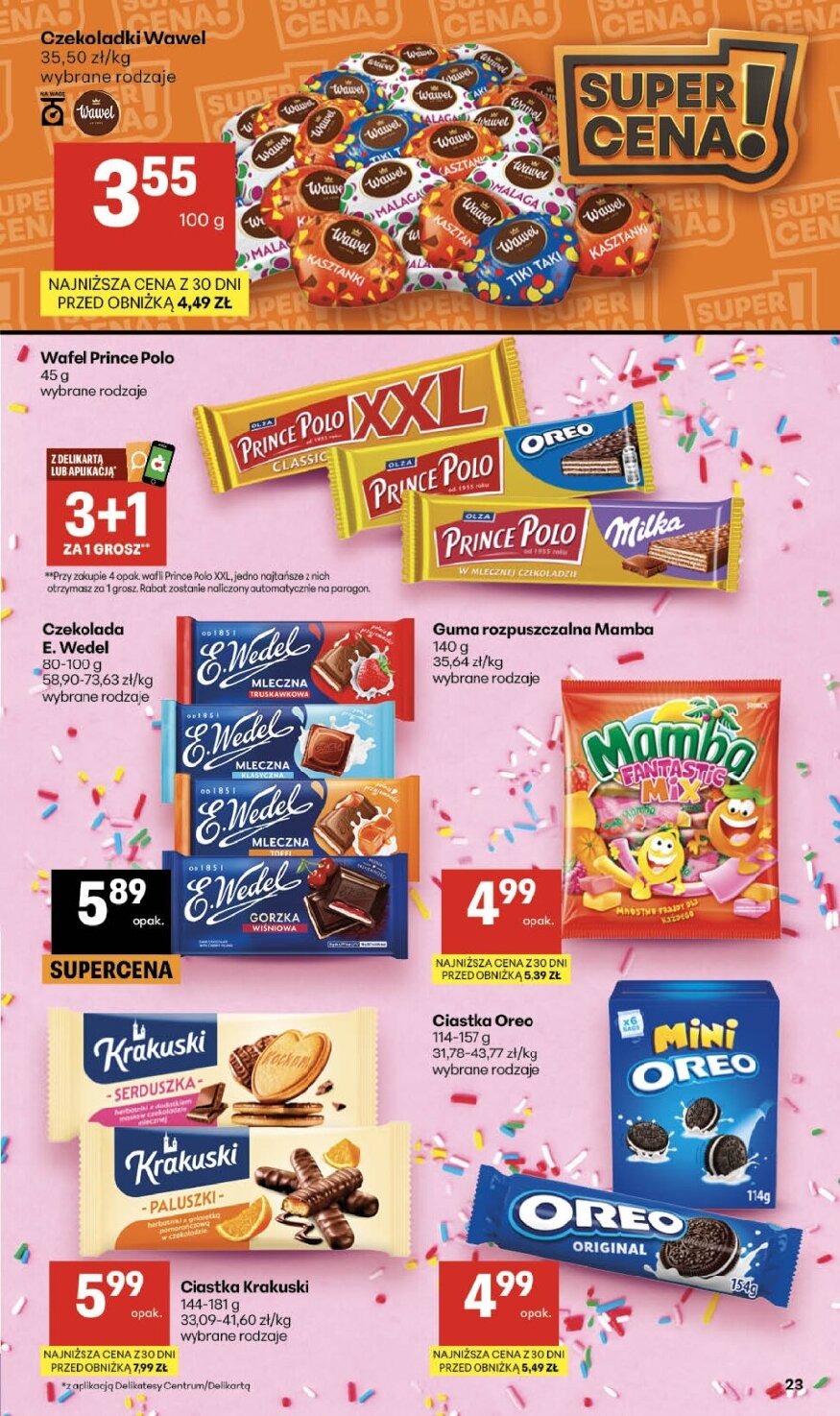 Gazetka Delikatesy-centrum 24/09/2026 – 30/09/2026 - gazetki promocyjne str. 23