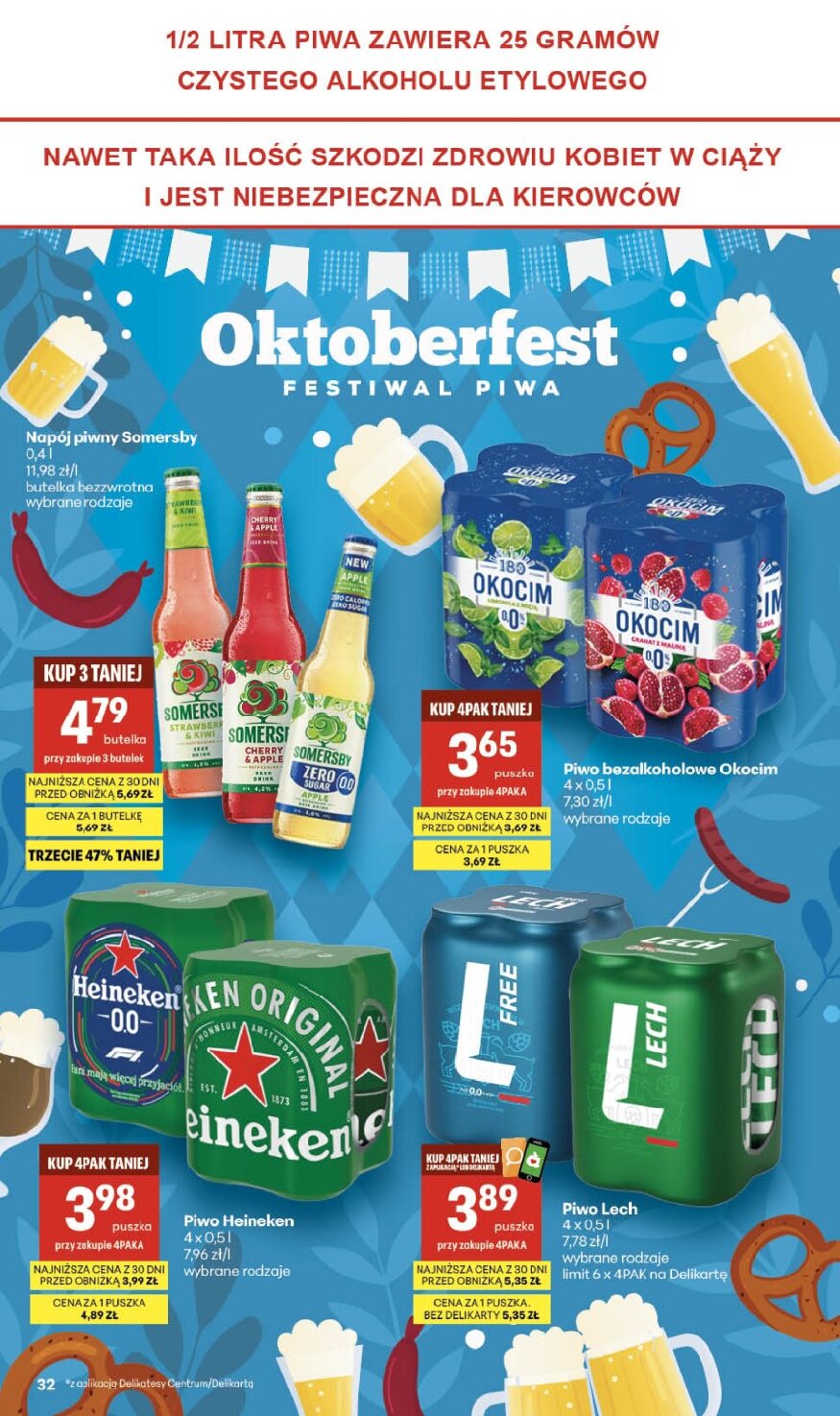Gazetka Delikatesy-centrum 24/09/2026 – 30/09/2026 - gazetki promocyjne str. 32