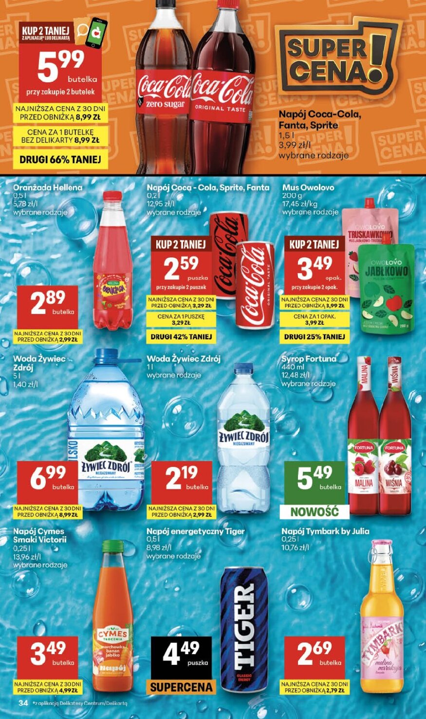 Gazetka Delikatesy-centrum 24/09/2026 – 30/09/2026 - gazetki promocyjne str. 34