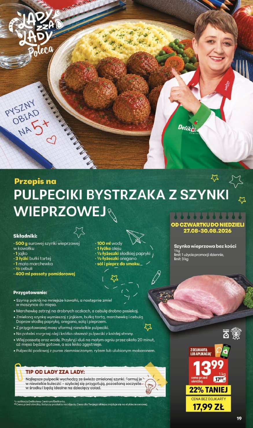 Gazetka Delikatesy-centrum 27/08/2026 – 02/09/2026 - gazetki promocyjne str. 19