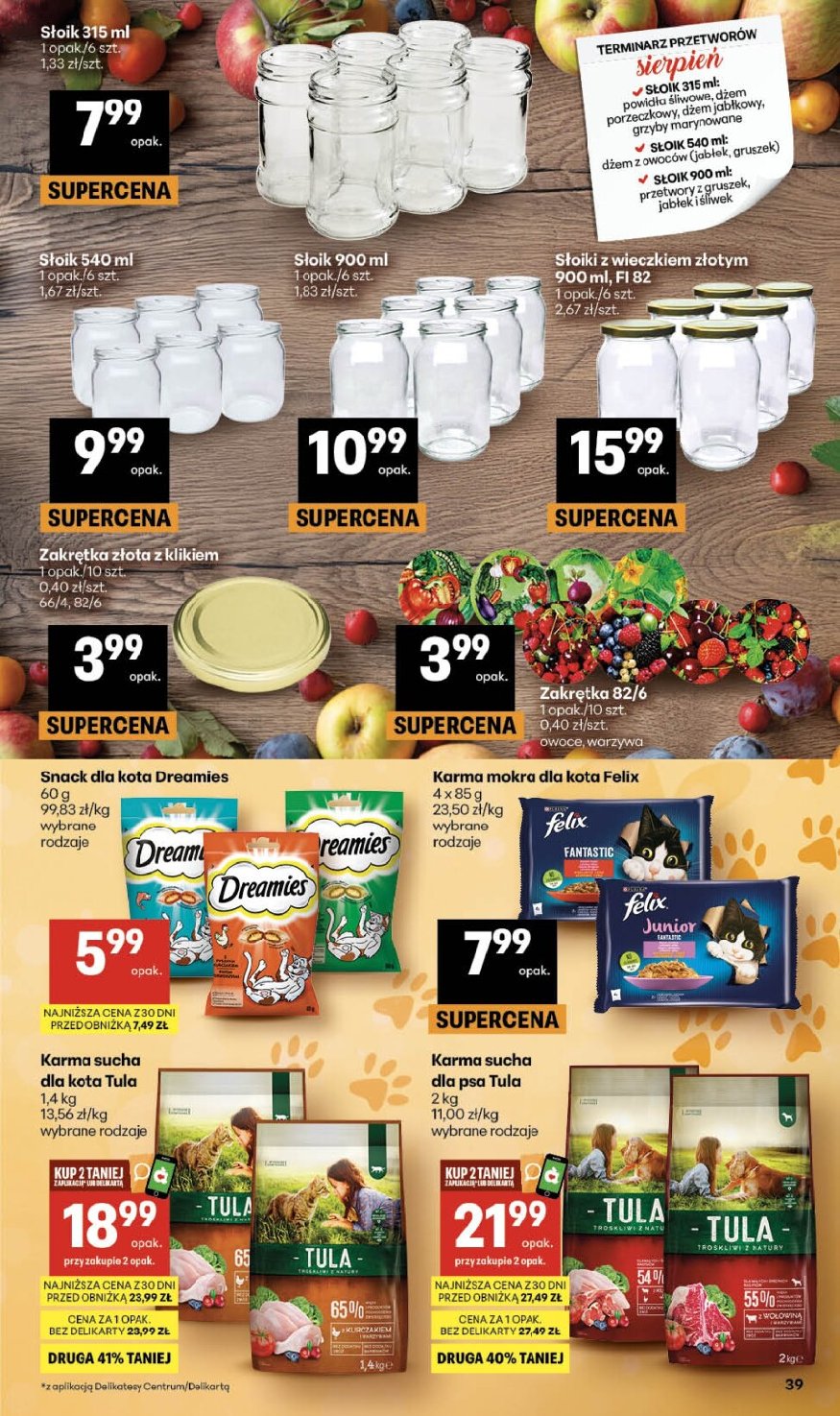Gazetka Delikatesy-centrum 30/07/2026 – 05/08/2026 - gazetki promocyjne str. 39
