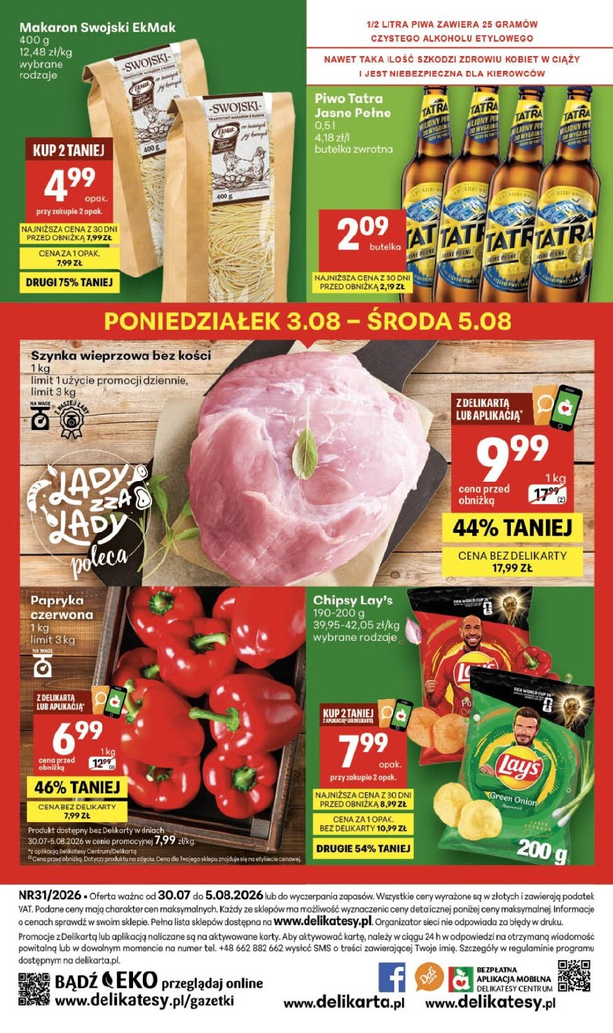 Gazetka Delikatesy-centrum 30/07/2026 – 05/08/2026 - gazetki promocyjne str. 40