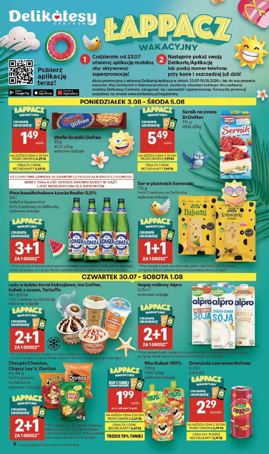 Gazetka Delikatesy-centrum 30/07/2026 – 05/08/2026 - gazetki promocyjne str. 8