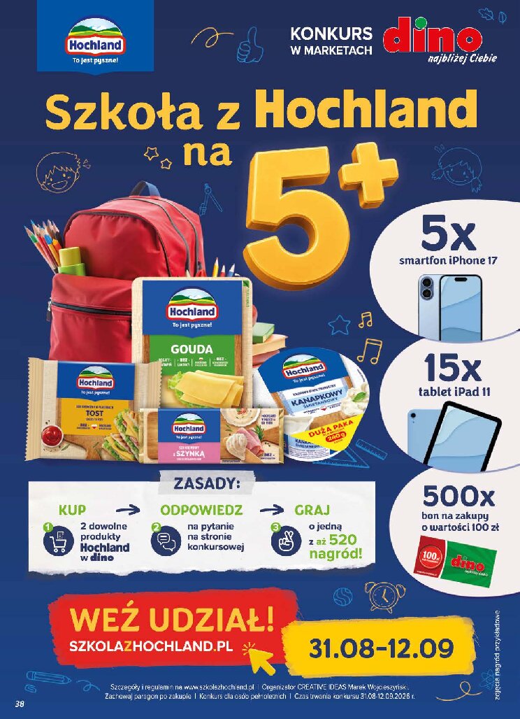 Gazetka Dino 02/09/2026 – 08/09/2026 - gazetki promocyjne str. 38