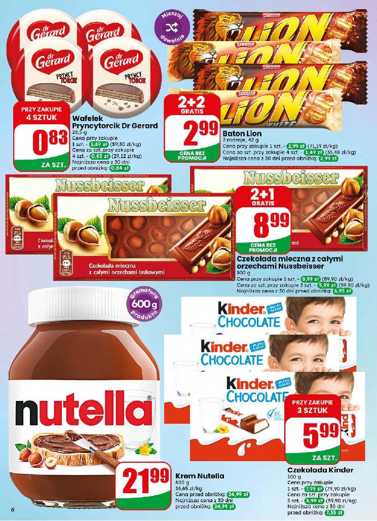 Gazetki promocyjne – słodycze - gazetki promocyjne str. 42