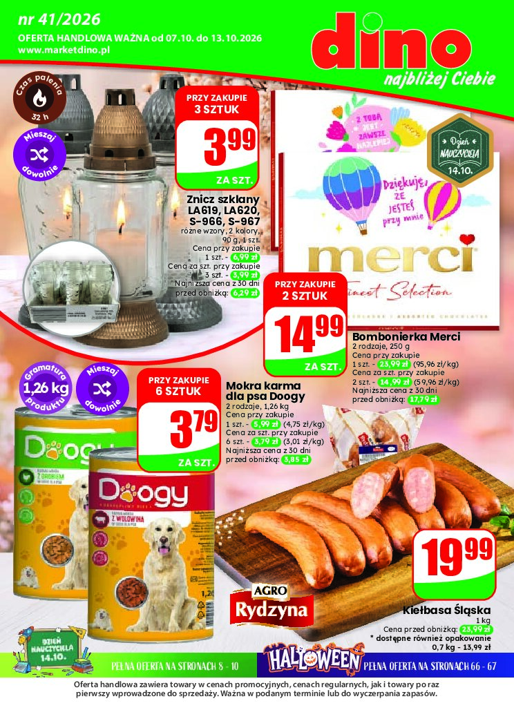 Gazetka Dino 07/10/2026 – 13/10/2026 - gazetki promocyjne str. 1
