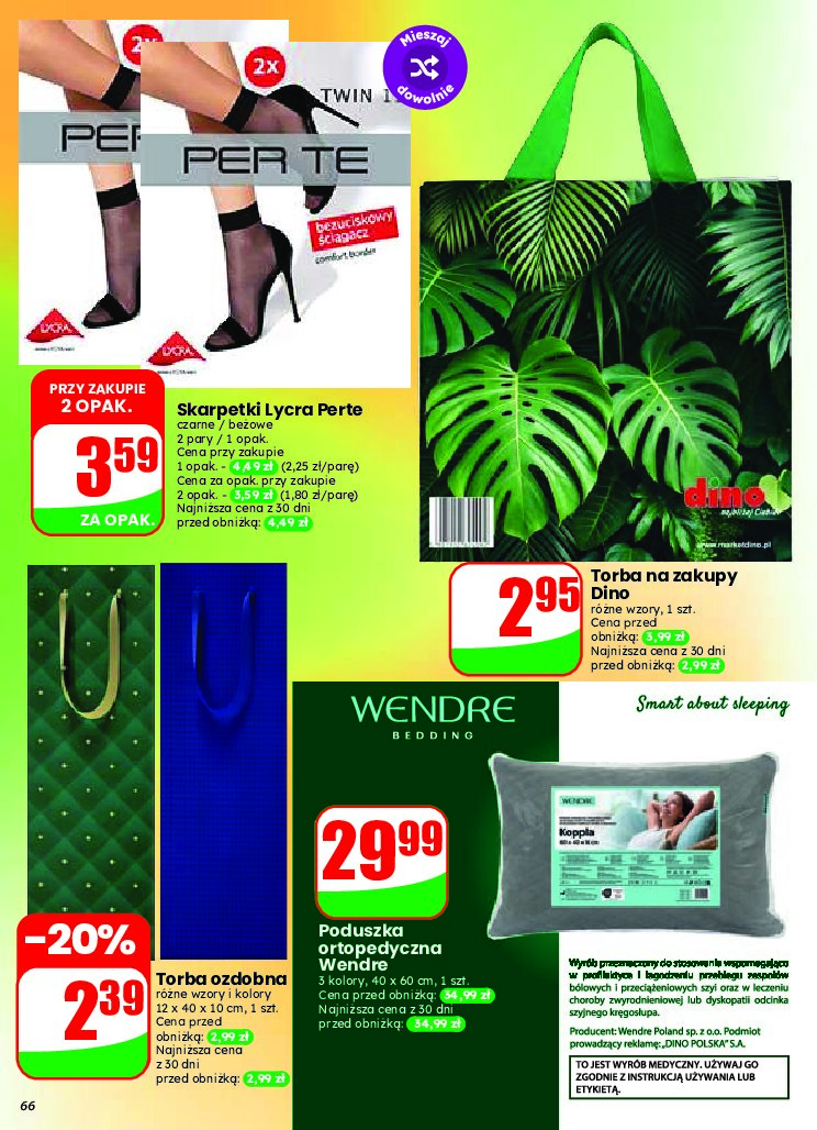 Gazetka Dino 09/09/2026 – 15/09/2026 - gazetki promocyjne str. 66