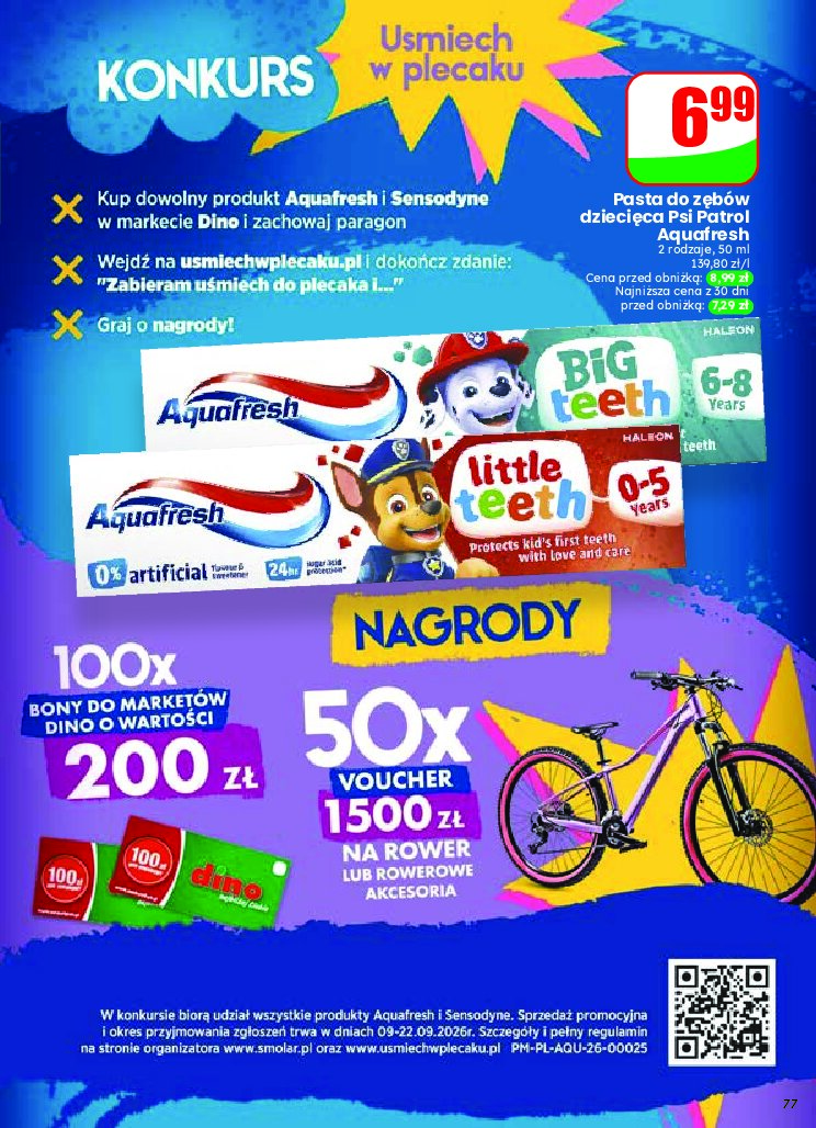 Gazetka Dino 09/09/2026 – 15/09/2026 - gazetki promocyjne str. 77