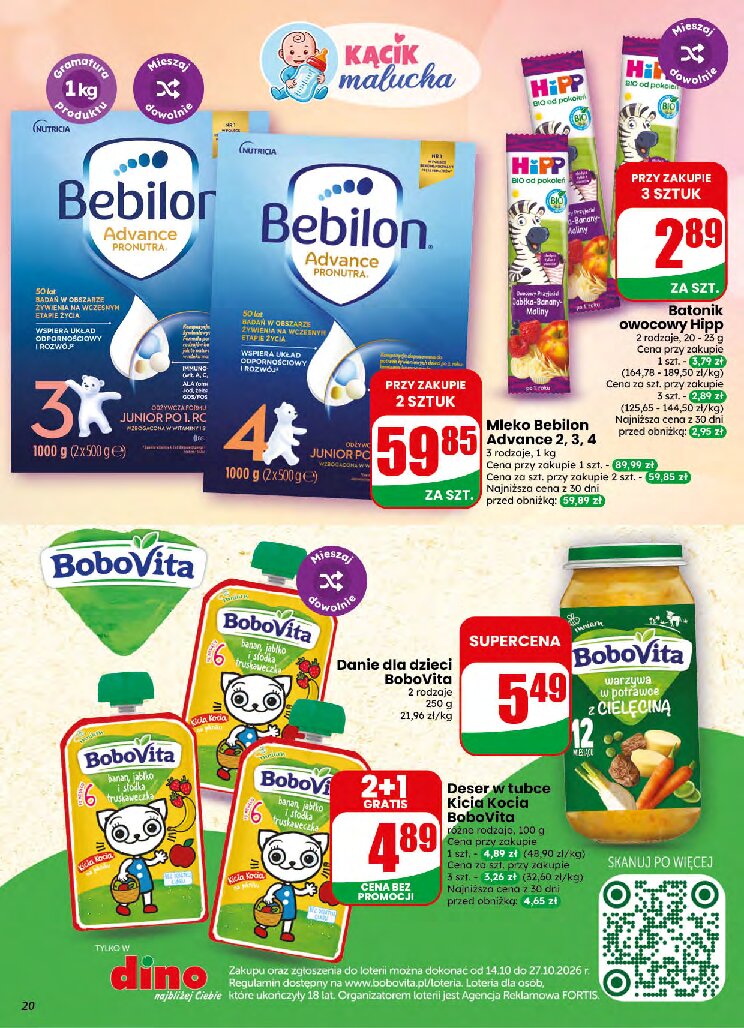 Gazetka Dino 14/10/2026 – 20/10/2026 - gazetki promocyjne str. 20