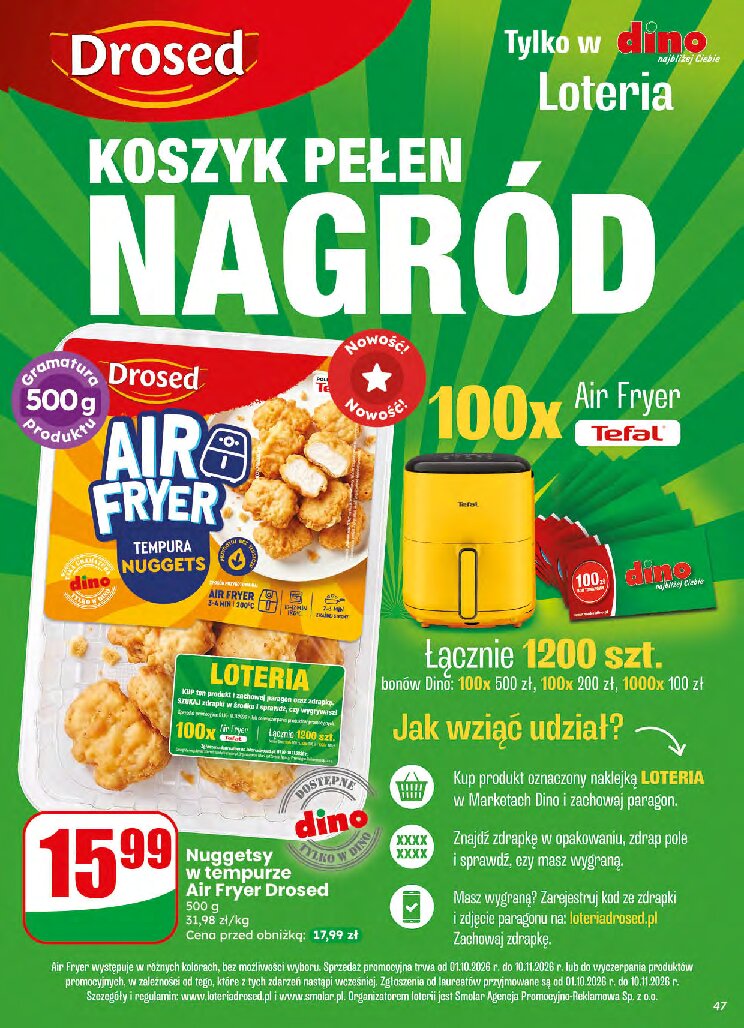 Gazetka Dino 14/10/2026 – 20/10/2026 - gazetki promocyjne str. 47