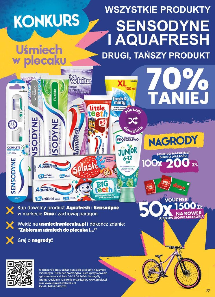 Gazetka Dino 16/09/2026 – 22/09/2026 - gazetki promocyjne str. 77