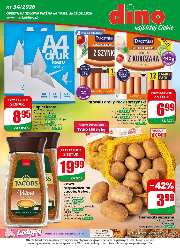 Gazetka Dino 19/08/2026 – 25/08/2026