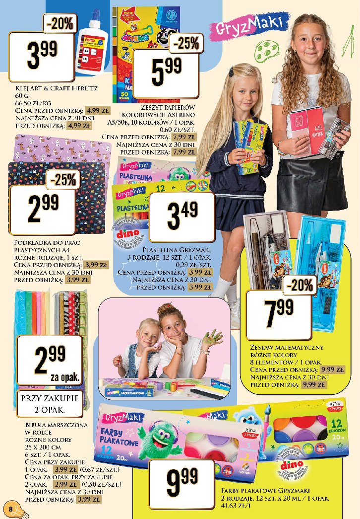 Gazetka Dino 20/07/2026 – 01/08/2026 - strona 8