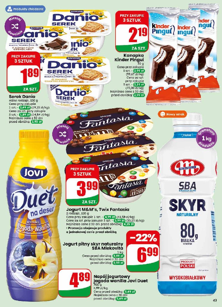 Gazetka Dino 22/07/2026 – 28/07/2026 - strona 43