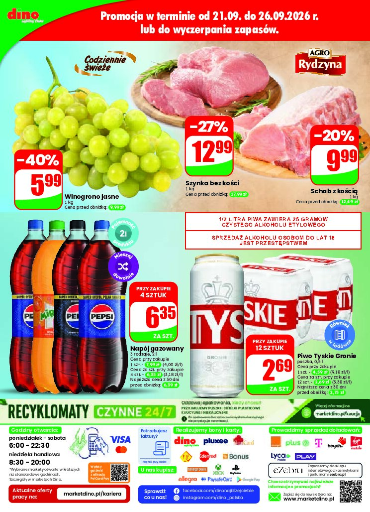 Gazetka Dino 23/09/2026 – 29/09/2026 - gazetki promocyjne str. 80