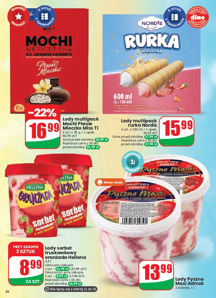Gazetka Dino 26/08/2026 – 01/09/2026 - strona 34