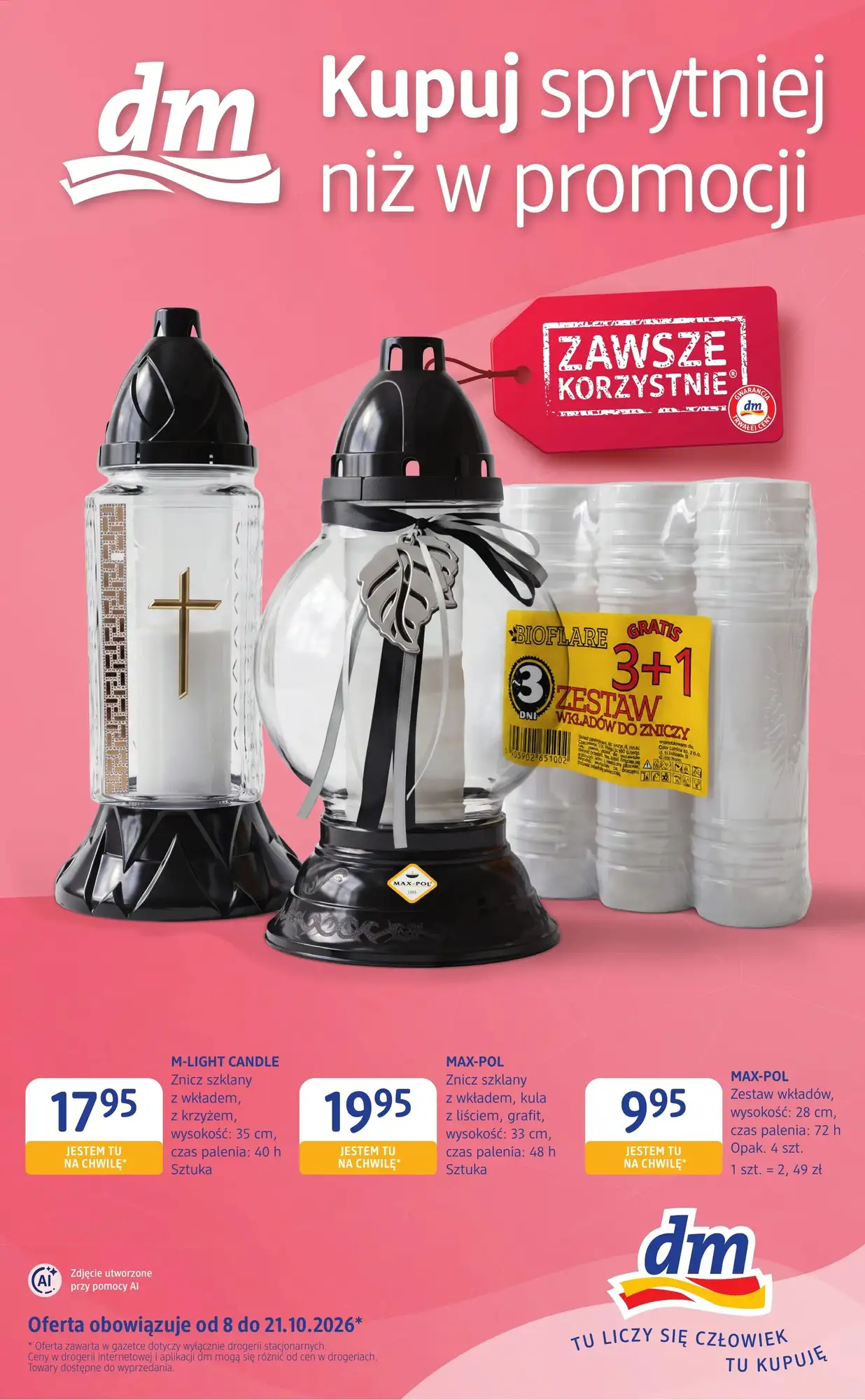 Gazetka Drogerie-dm 08/10/2026 - 21/10/2026 - gazetki promocyjne str. 1