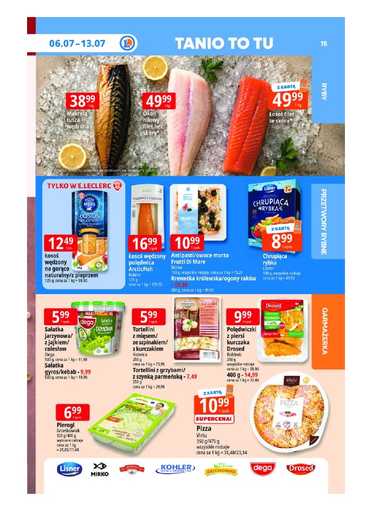 Gazetka E-leclerc 06/07/2026 – 13/07/2026 - strona 15