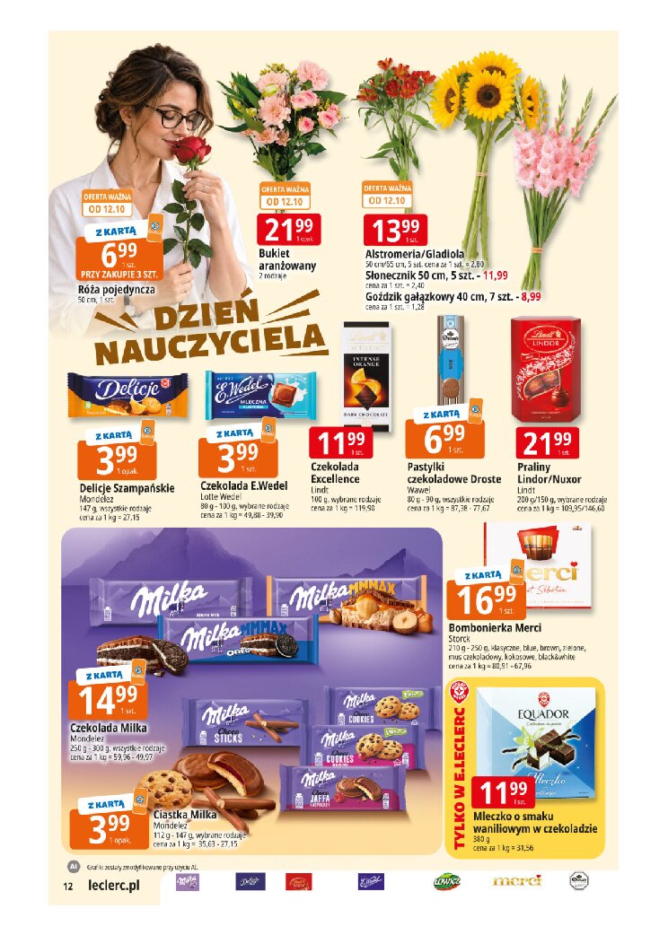 Gazetka E-leclerc 06/10/2026 – 17/10/2026 - gazetki promocyjne str. 12