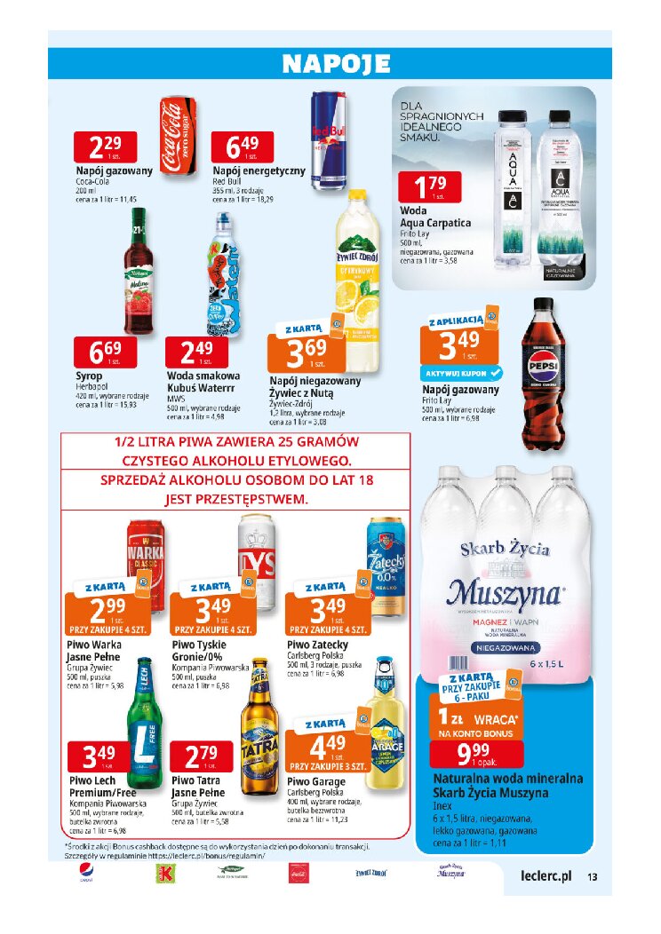 Gazetka E-leclerc 06/10/2026 – 17/10/2026 - gazetki promocyjne str. 13