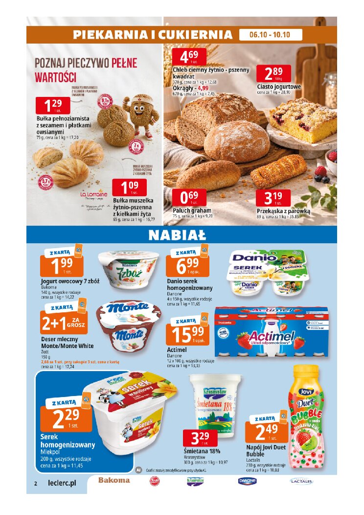 Gazetka E-leclerc 06/10/2026 – 17/10/2026 - gazetki promocyjne str. 2