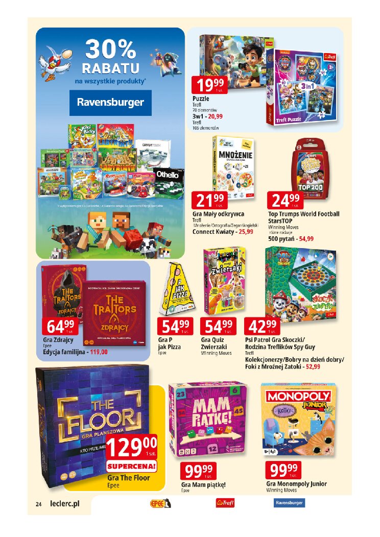 Gazetka E-leclerc 06/10/2026 – 17/10/2026 - gazetki promocyjne str. 24