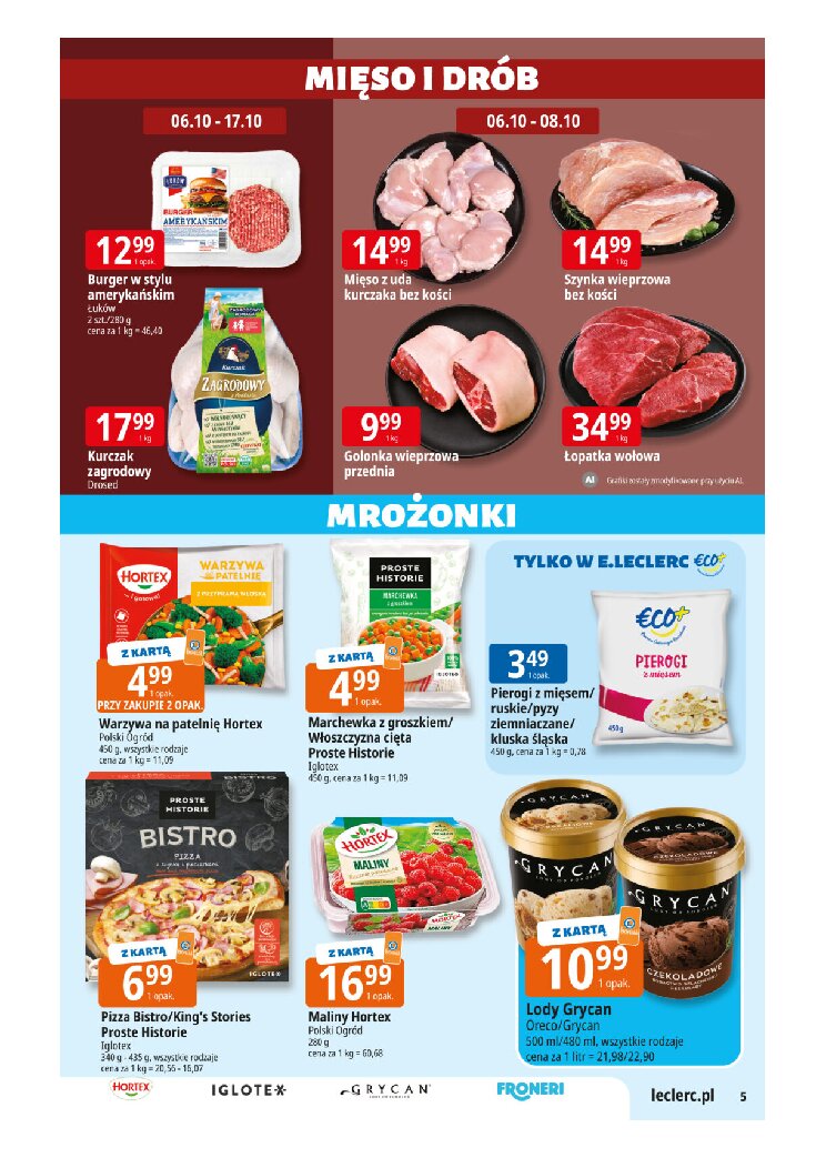 Gazetka E-leclerc 06/10/2026 – 17/10/2026 - gazetki promocyjne str. 5