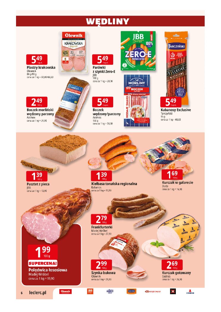 Gazetka E-leclerc 06/10/2026 – 17/10/2026 - gazetki promocyjne str. 6