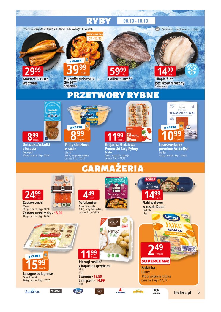 Gazetka E-leclerc 06/10/2026 – 17/10/2026 - gazetki promocyjne str. 7
